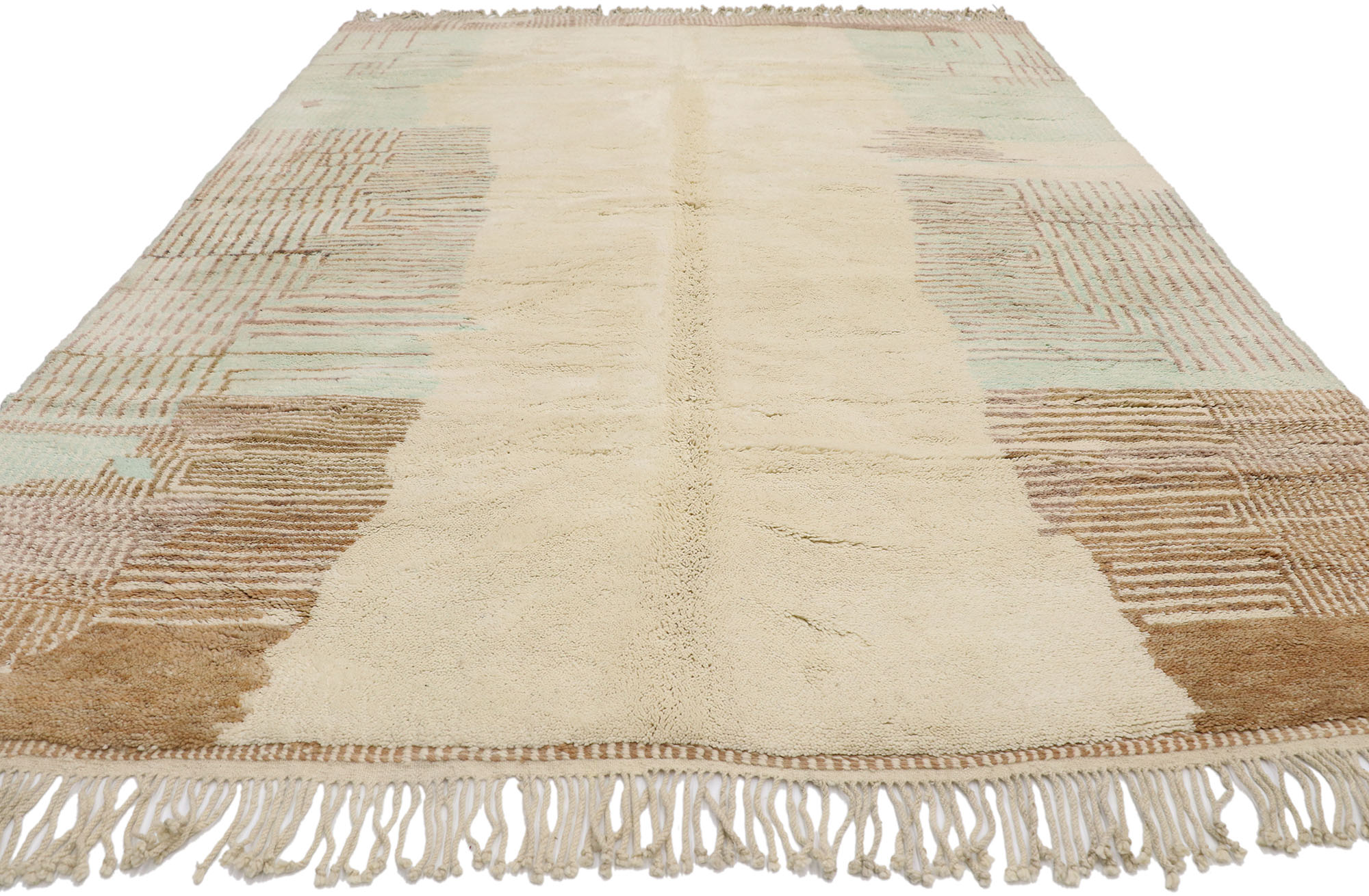 Berber Moroccan Rug, 6'10 x 10'00 3 Berber Moroccan Rug, 6'10 x 10'00