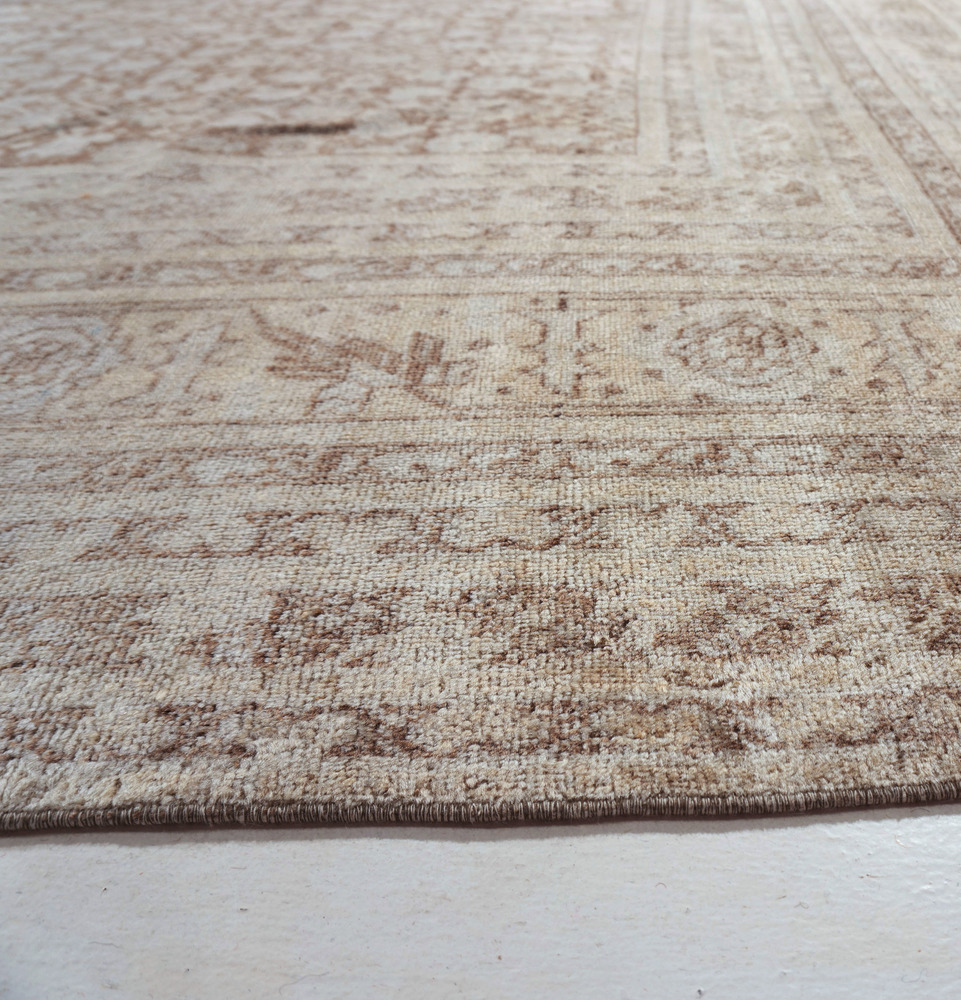Tabriz Hand Knotted Wool Taupe 11'x14'10 2 Tabriz Hand Knotted Wool Taupe 11'x14'10