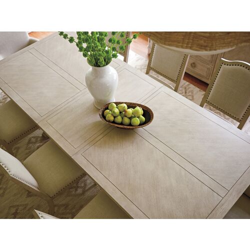 Malibu Rockpoint Rectangular Extension Dining Table, Warm Taupe 7 Malibu Rockpoint Rectangular Extension Dining Table, Warm Taupe