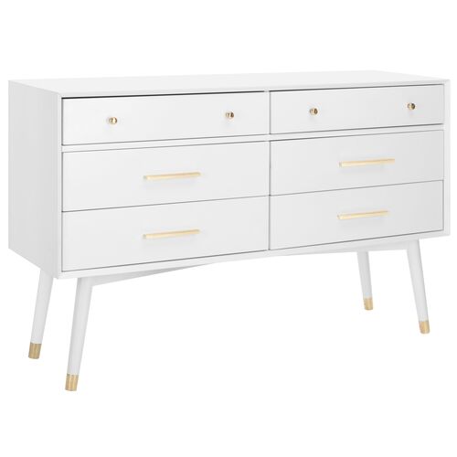 Madden Dresser, White 1 Madden Dresser, White