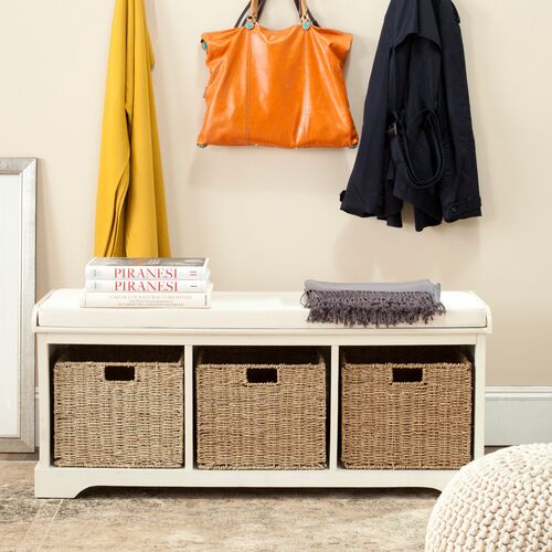 Loren 47"W Storage Bench 3 Loren 47"W Storage Bench