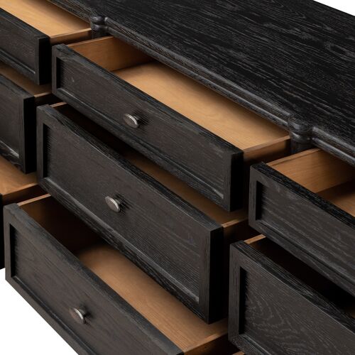 Tonia 9-Drawer Dresser 10 Tonia 9-Drawer Dresser