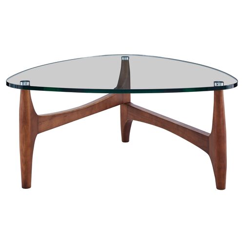 Tillie 35" Coffee Table, Walnut 1 Tillie 35" Coffee Table, Walnut