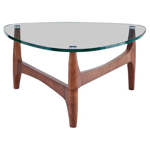 Tillie 35" Coffee Table, Walnut 2 Tillie 35" Coffee Table, Walnut