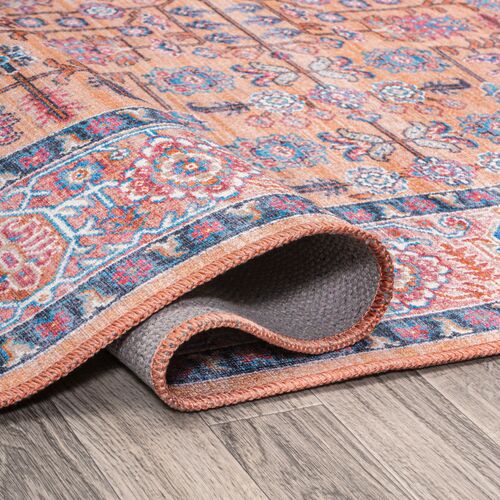 Cam Machine-Washable Rug, Multi 5 Cam Machine-Washable Rug, Multi