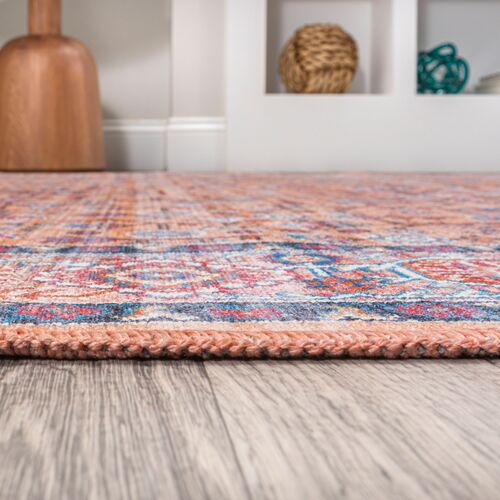 Cam Machine-Washable Rug, Multi 6 Cam Machine-Washable Rug, Multi