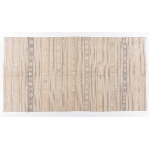 Turkish Kilim Flatweave Rug 5'5 X 10'8 1 Turkish Kilim Flatweave Rug 5'5 X 10'8
