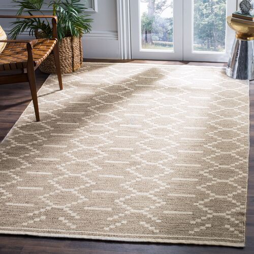 Dover Hand Woven Rug, Grey/Ivory 2 Dover Hand Woven Rug, Grey/Ivory