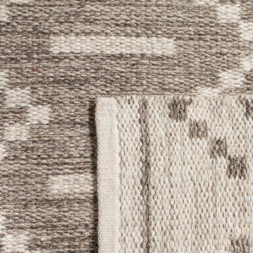 Dover Hand Woven Rug, Grey/Ivory 4 Dover Hand Woven Rug, Grey/Ivory