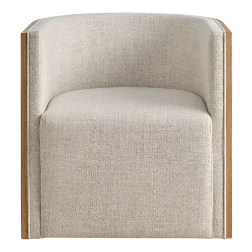 Veridian Fluted Barrel Swivel Chair 2 Veridian Fluted Barrel Swivel Chair