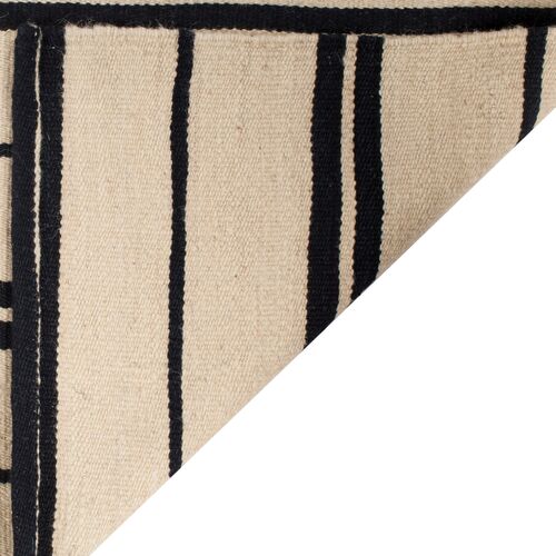Brett Stripe Rug, Cinder, 4'x6' 5 Brett Stripe Rug, Cinder, 4'x6'