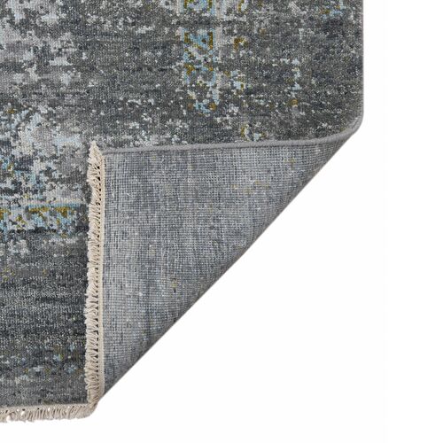 Kerri Hand-Knotted Wool Rug, Silver 2 Kerri Hand-Knotted Wool Rug, Silver