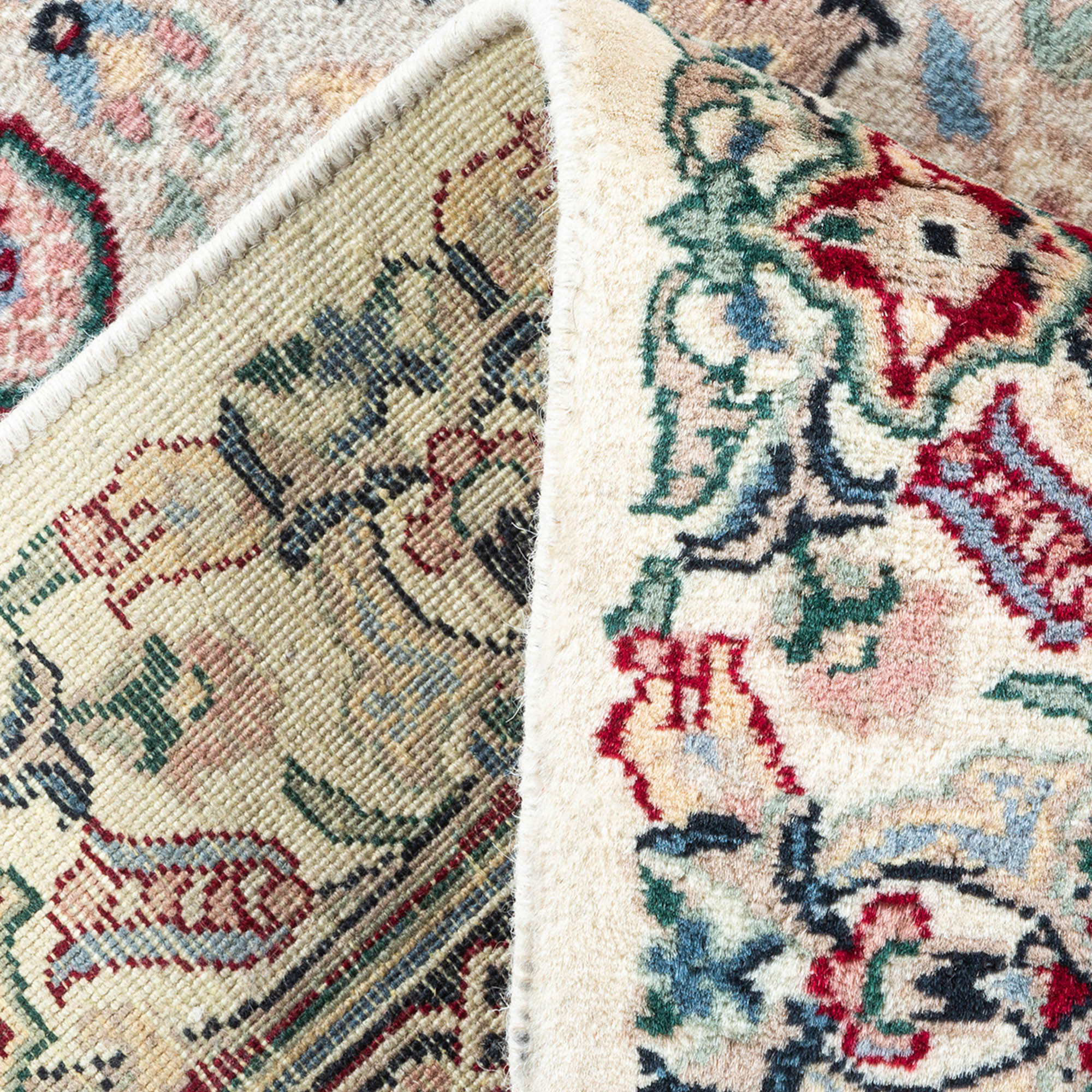 One-of-a-Kind Hand-Knotted Ivory Runner, 2'7" x 10'4" 8 One-of-a-Kind Hand-Knotted Ivory Runner, 2'7" x 10'4"