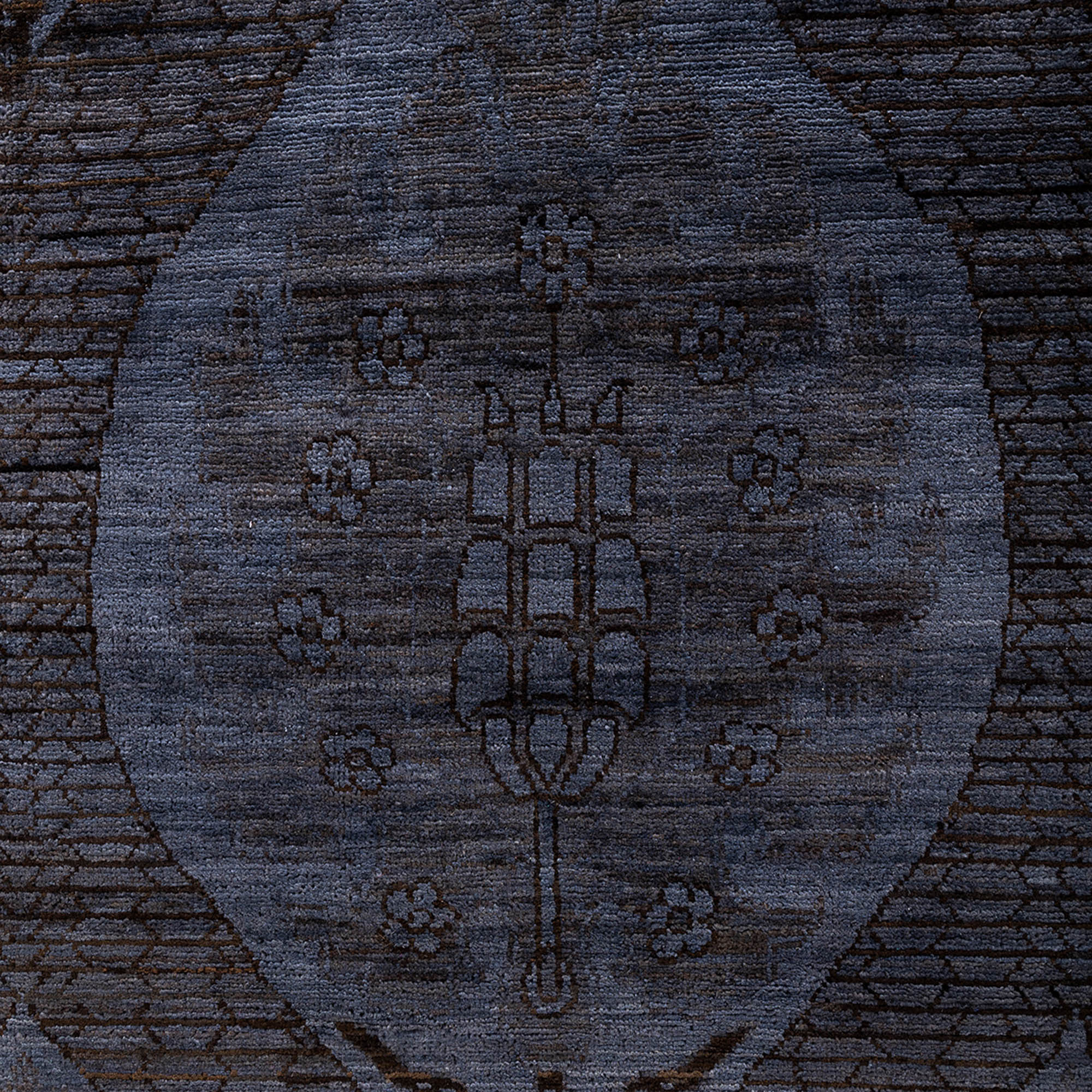 One-of-a-Kind Hand-Knotted Gray Rug, 5'10" x 8'9" 3 One-of-a-Kind Hand-Knotted Gray Rug, 5'10" x 8'9"