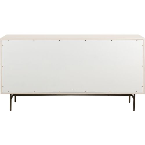 Amora 6-Drawer Dresser, Cane/Alabaster 5 Amora 6-Drawer Dresser, Cane/Alabaster