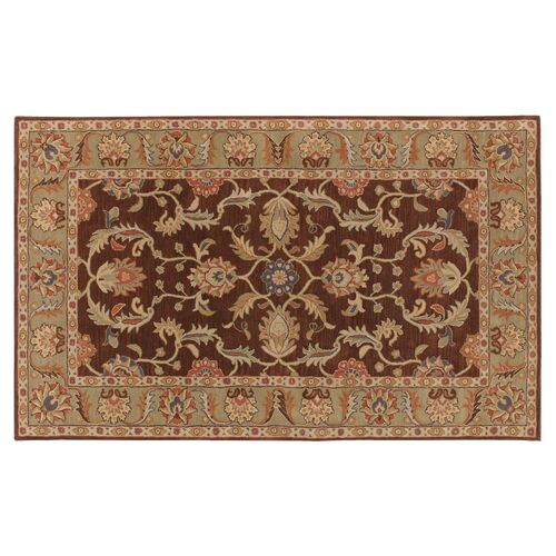 2'x3' Catalpa Rug, Brown 1 2'x3' Catalpa Rug, Brown