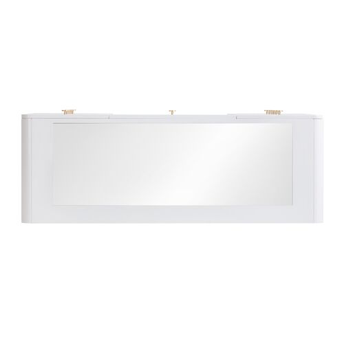 Mason Vanity Desk, White 6 Mason Vanity Desk, White