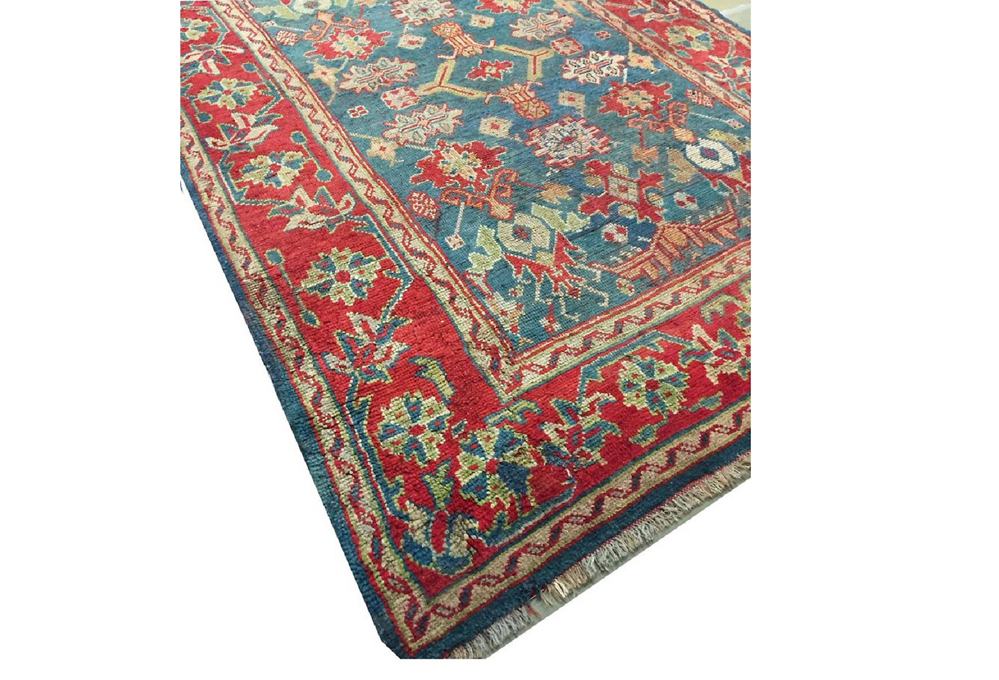 Turkish Oushak Rug, 6' X 9' 3 Turkish Oushak Rug, 6' X 9'