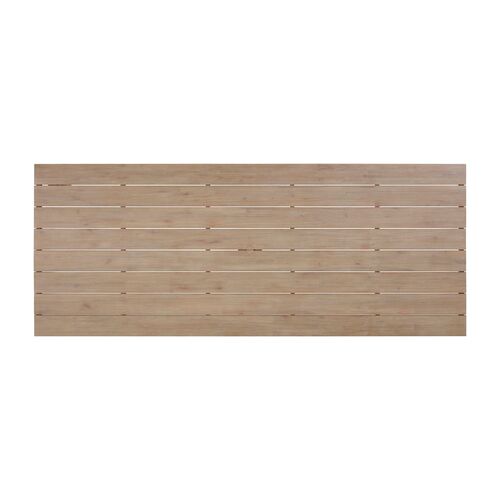 Declan Rectangular Outdoor Dining Table, Natural Eucalyptus 6 Declan Rectangular Outdoor Dining Table, Natural Eucalyptus
