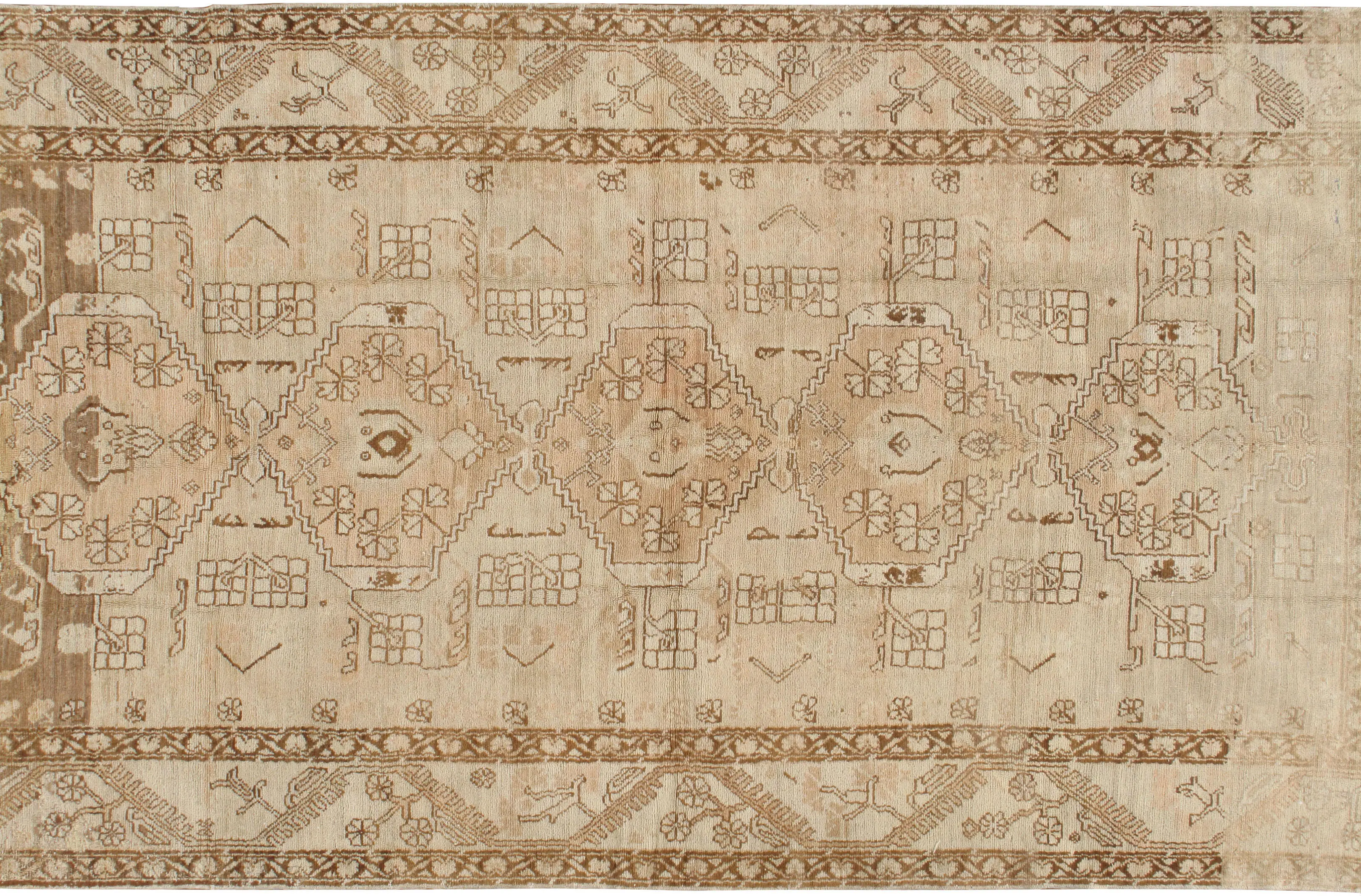 4'9"x9'2" Turkish Oushak Rug 1 4'9"x9'2" Turkish Oushak Rug