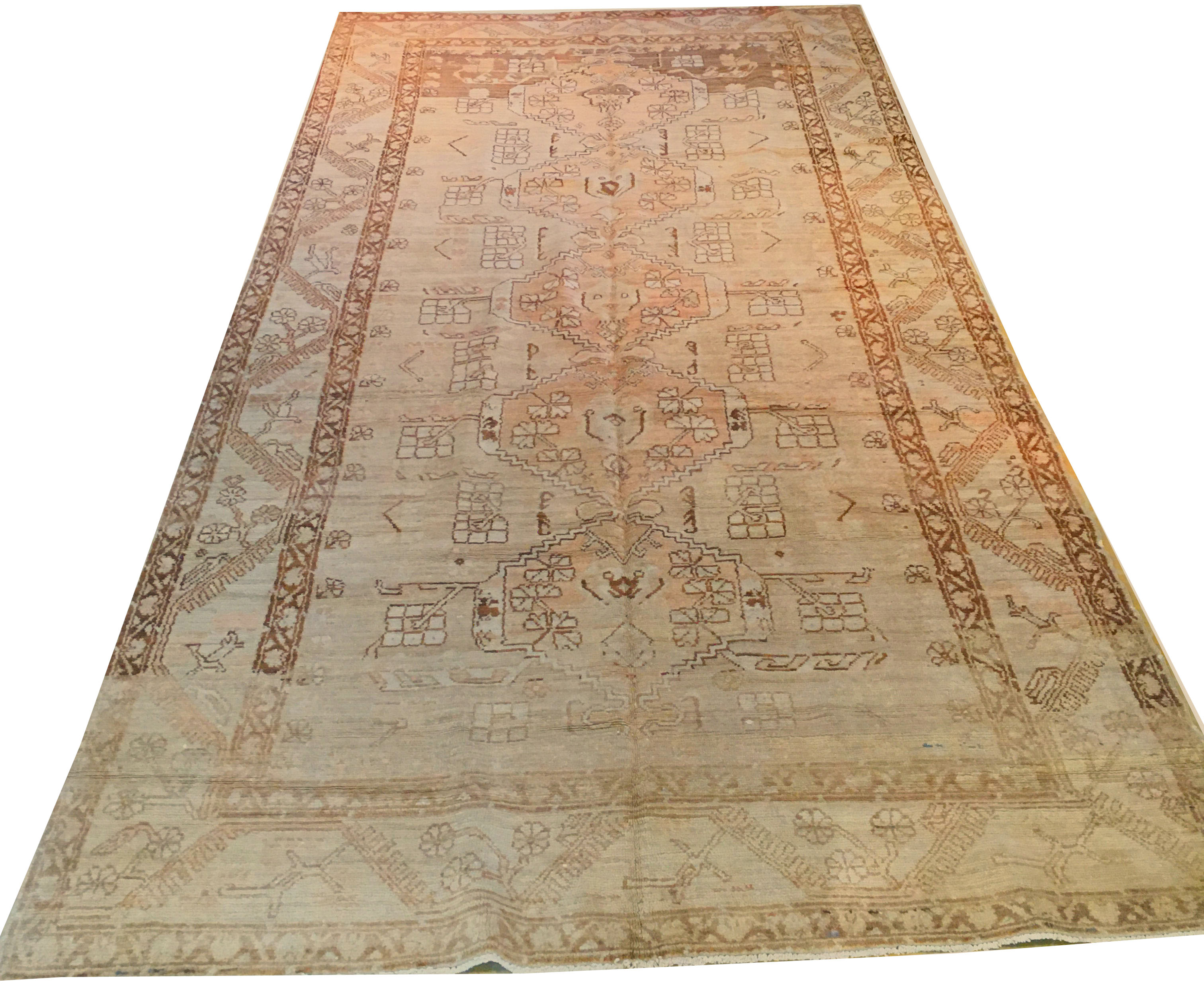 4'9"x9'2" Turkish Oushak Rug 2 4'9"x9'2" Turkish Oushak Rug