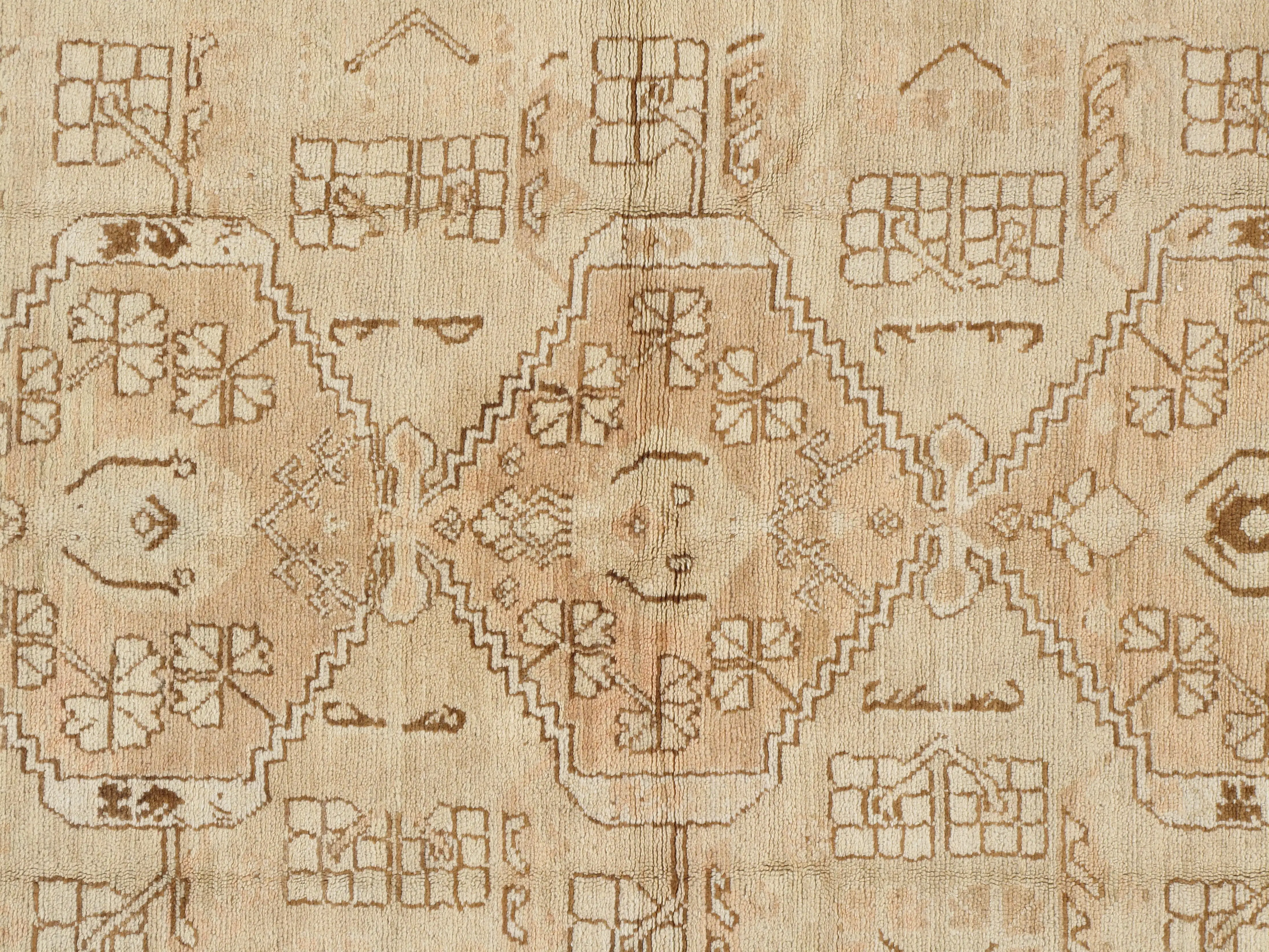 4'9"x9'2" Turkish Oushak Rug 3 4'9"x9'2" Turkish Oushak Rug