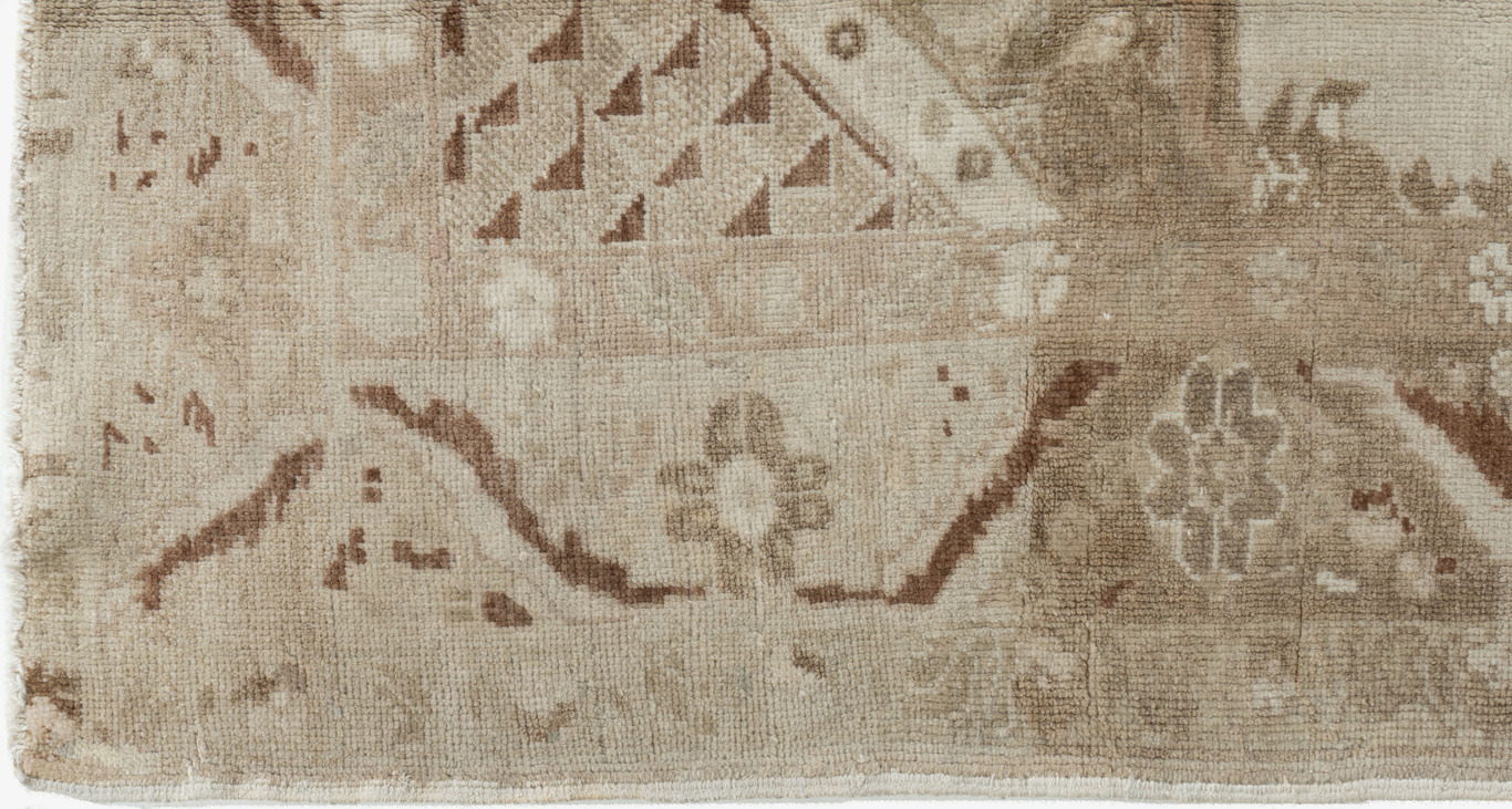 Turkish Oushak Area Rug 4'6 X 6'11 4 Turkish Oushak Area Rug 4'6 X 6'11