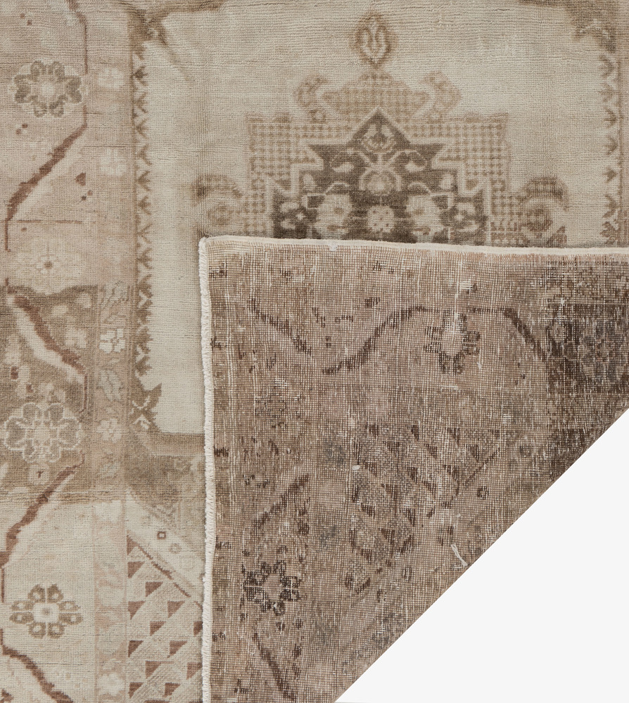 Turkish Oushak Area Rug 4'6 X 6'11 5 Turkish Oushak Area Rug 4'6 X 6'11