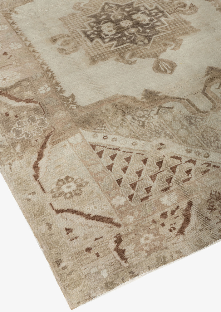 Turkish Oushak Area Rug 4'6 X 6'11 6 Turkish Oushak Area Rug 4'6 X 6'11