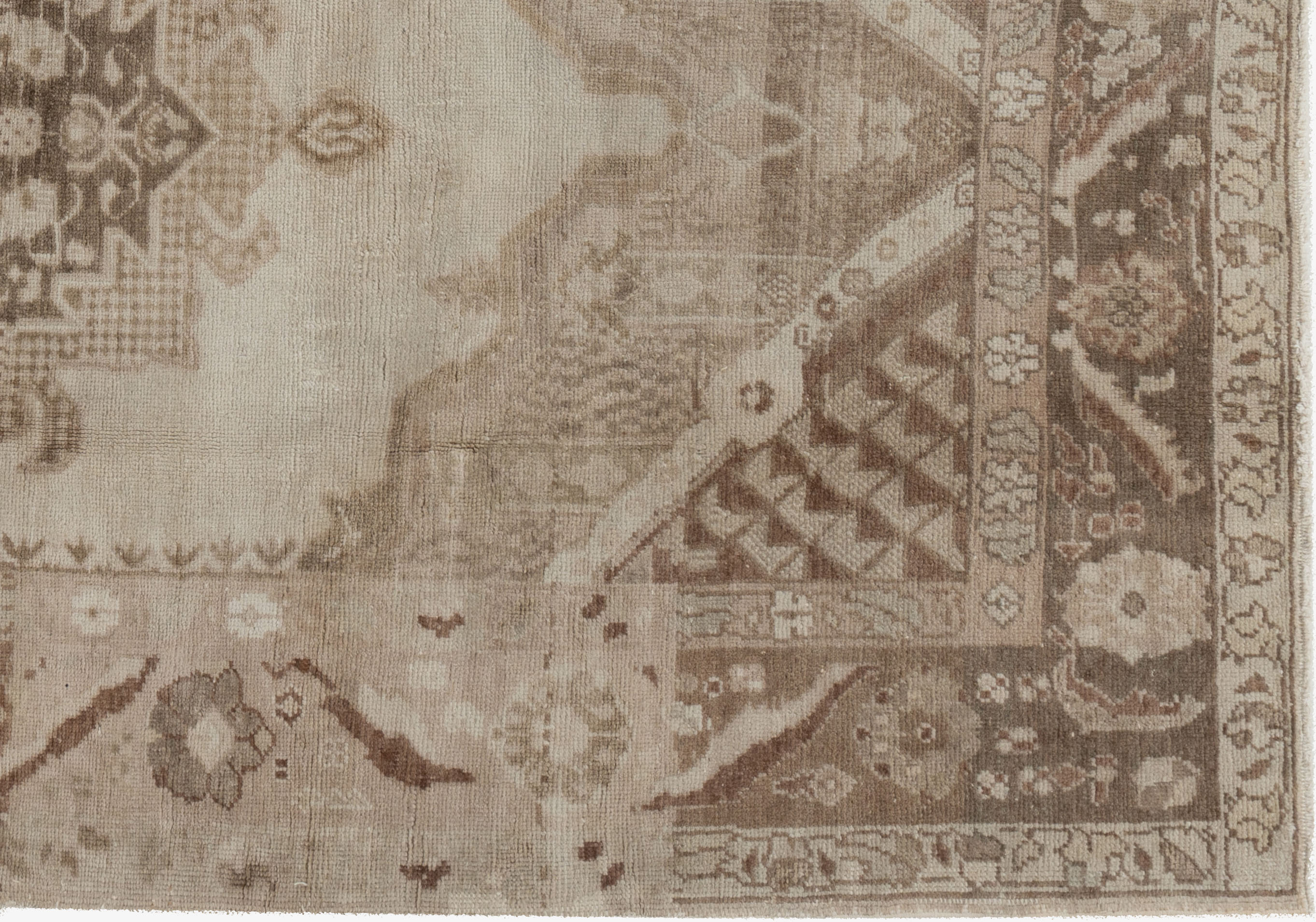 Turkish Oushak Area Rug 4'6 X 6'11 9 Turkish Oushak Area Rug 4'6 X 6'11