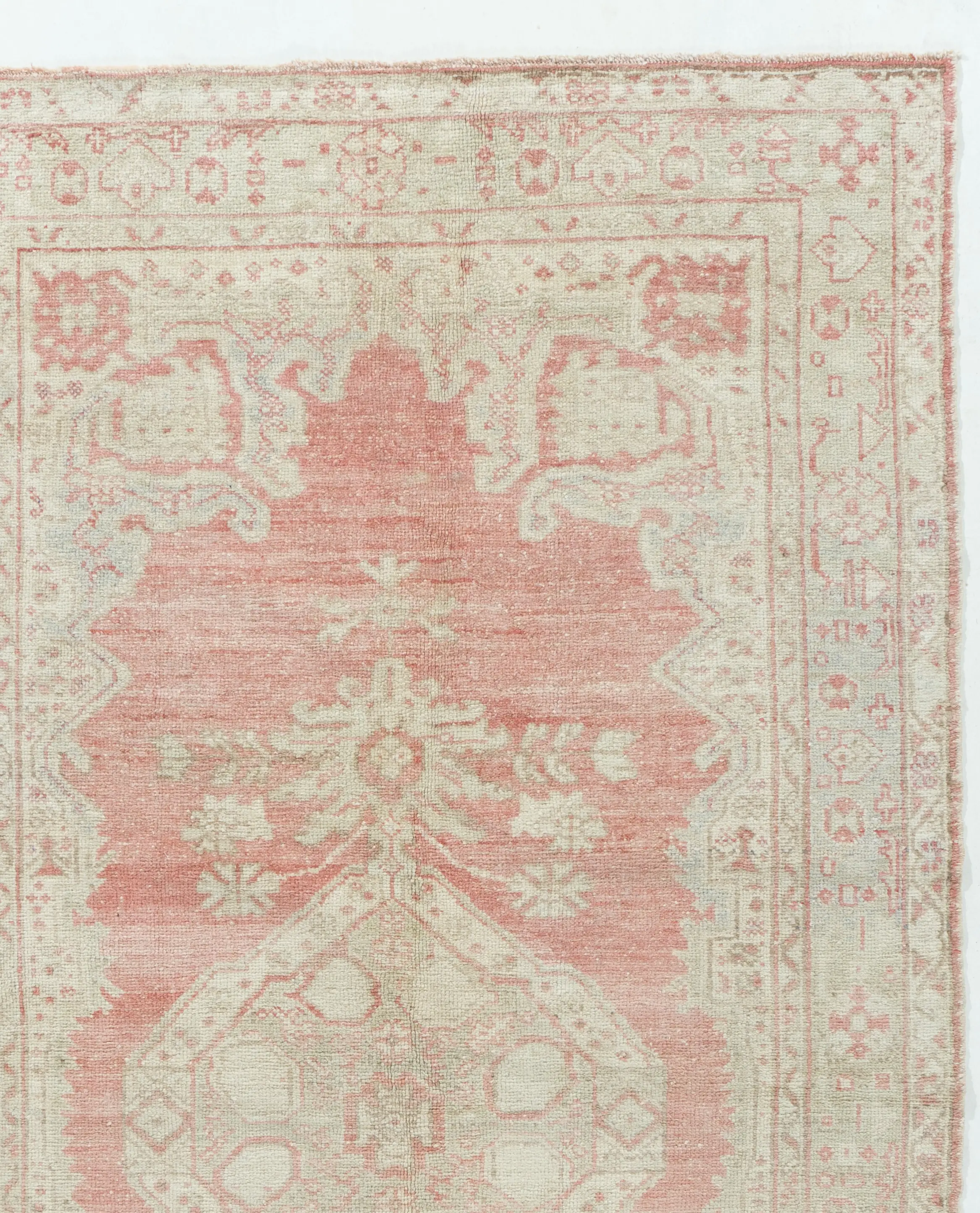 Turkish Oushak Rug 4'1 X 7'4 6 Turkish Oushak Rug 4'1 X 7'4