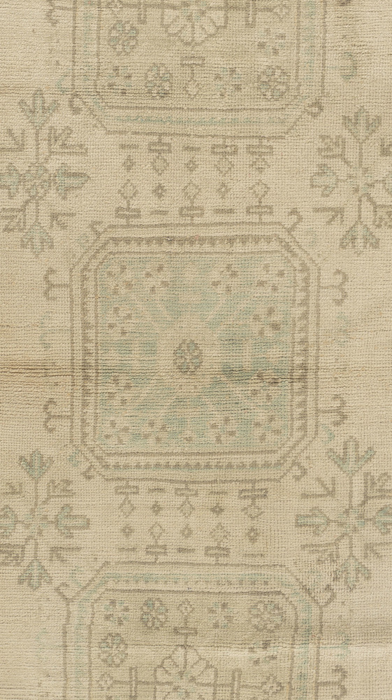 Turkish Oushak Runner 3'3 X 11'4 2 Turkish Oushak Runner 3'3 X 11'4