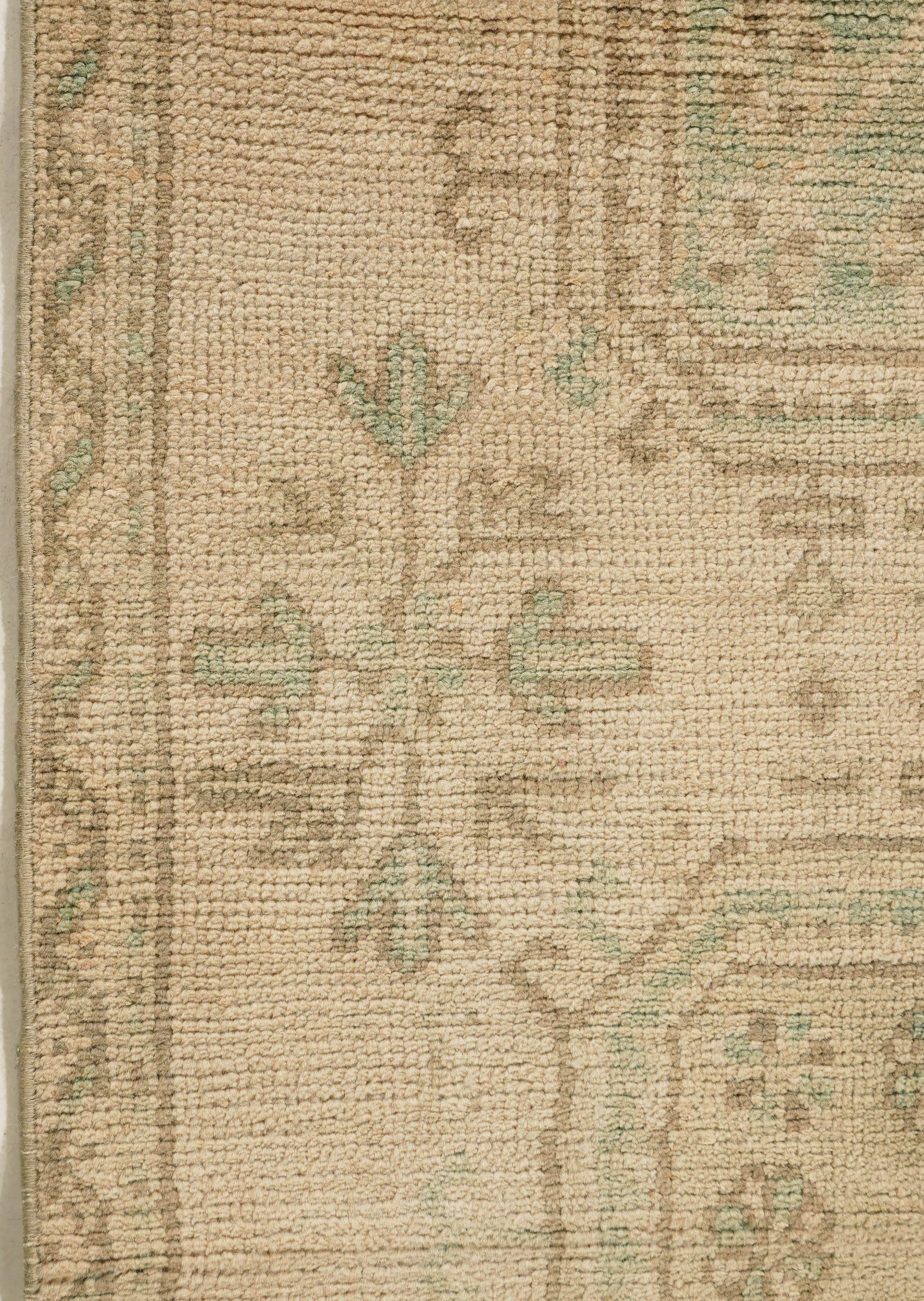 Turkish Oushak Runner 3'3 X 11'4 3 Turkish Oushak Runner 3'3 X 11'4