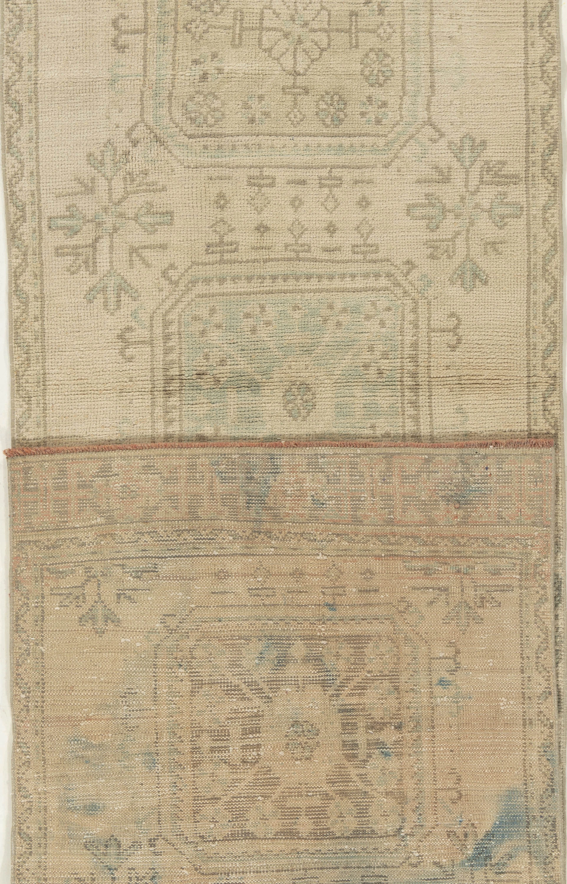 Turkish Oushak Runner 3'3 X 11'4 4 Turkish Oushak Runner 3'3 X 11'4