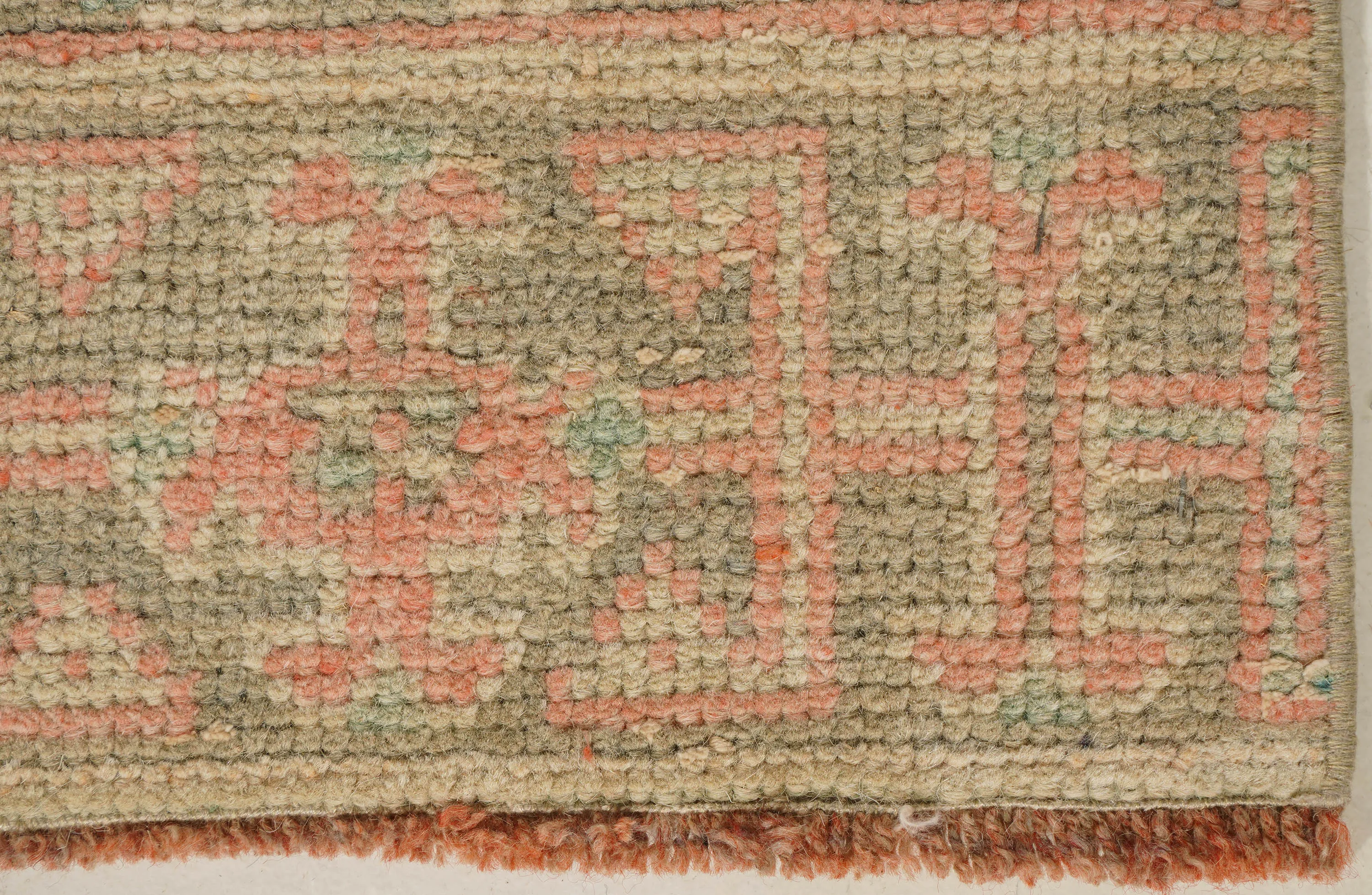 Turkish Oushak Runner 3'3 X 11'4 5 Turkish Oushak Runner 3'3 X 11'4