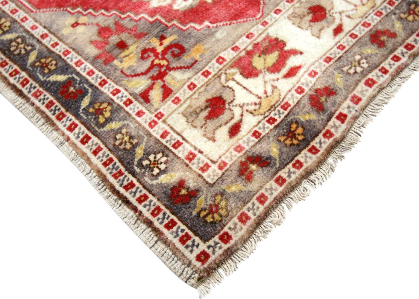 1960s Turkish Oushak Yastik, 1'11"x3'10" 3 1960s Turkish Oushak Yastik, 1'11"x3'10"
