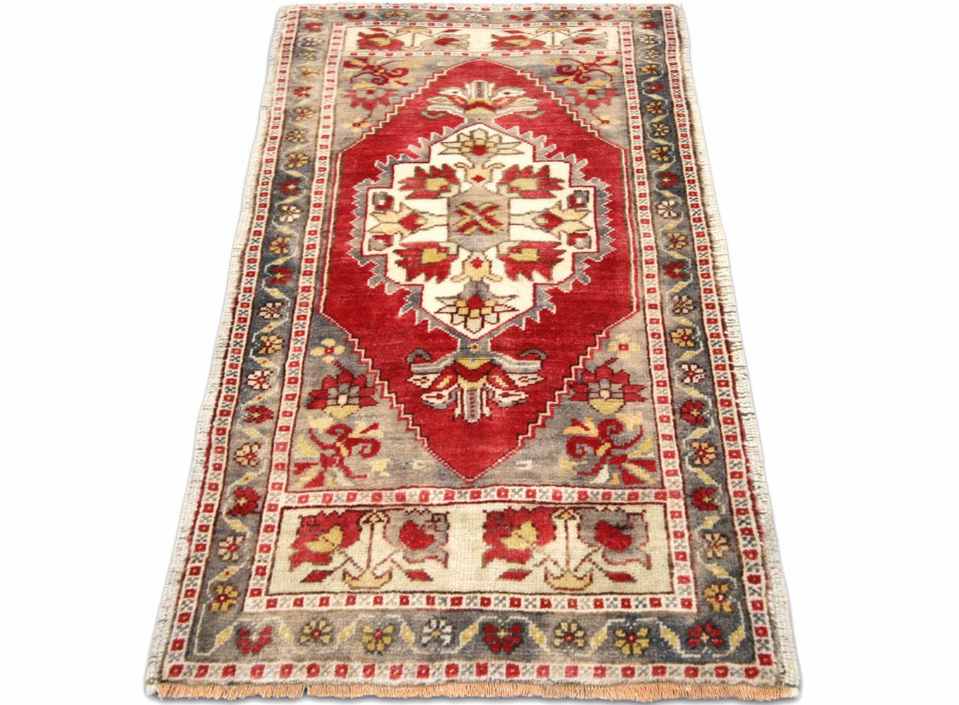 1960s Turkish Oushak Yastik, 1'11"x3'10" 5 1960s Turkish Oushak Yastik, 1'11"x3'10"