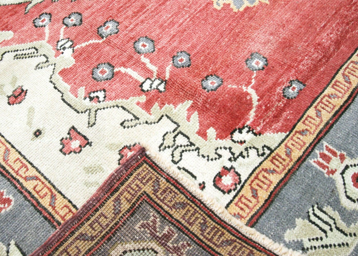 1960s Turkish Oushak Rug, 5'4" x 11'2" 4 1960s Turkish Oushak Rug, 5'4" x 11'2"