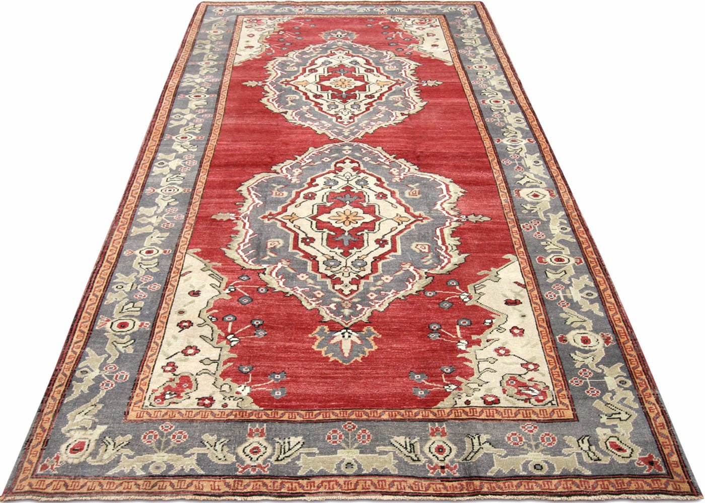 1960s Turkish Oushak Rug, 5'4" x 11'2" 5 1960s Turkish Oushak Rug, 5'4" x 11'2"