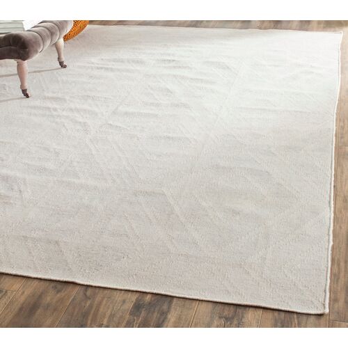 Cassia Kilim, Light Gray/Ivory 3 Cassia Kilim, Light Gray/Ivory