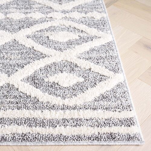 Lucia Has Shag Rug, Grey/Ivory 4 Lucia Has Shag Rug, Grey/Ivory