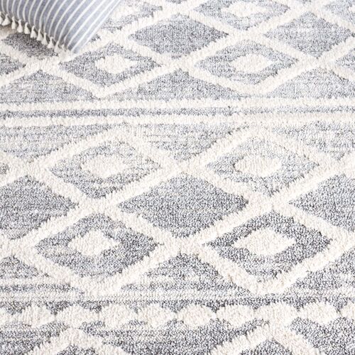 Lucia Has Shag Rug, Grey/Ivory 6 Lucia Has Shag Rug, Grey/Ivory