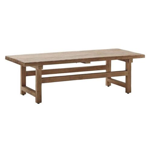Alfred Teak Coffee Table, Natural