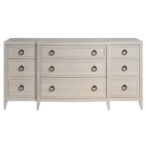 Veridian 9-Drawer Dresser, White Oak 2 Veridian 9-Drawer Dresser, White Oak
