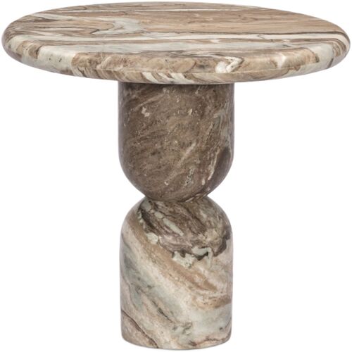 Figueroa End Table, Sawar Marble 1 Figueroa End Table, Sawar Marble