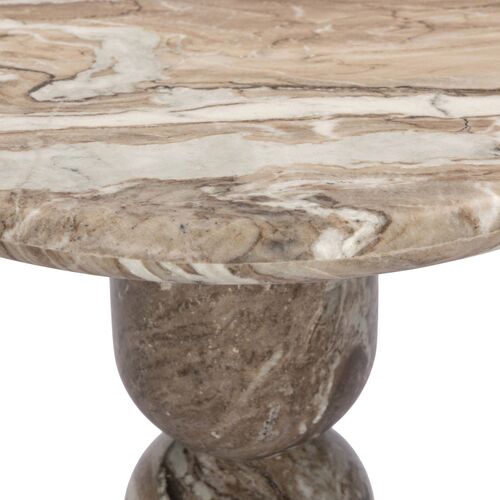Figueroa End Table, Sawar Marble 3 Figueroa End Table, Sawar Marble