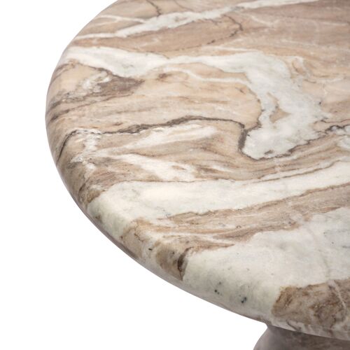 Figueroa End Table, Sawar Marble 9 Figueroa End Table, Sawar Marble