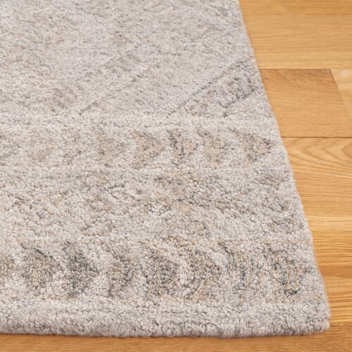 Aria Hand Tufted Rug, Grey/Beige 3 Aria Hand Tufted Rug, Grey/Beige