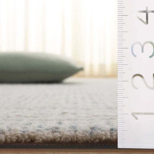 Thea Hand Tufted Rug, Blue/Ivory 4 Thea Hand Tufted Rug, Blue/Ivory