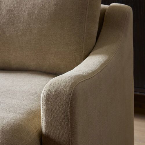 Aurelia Linen Swivel Chair 10 Aurelia Linen Swivel Chair
